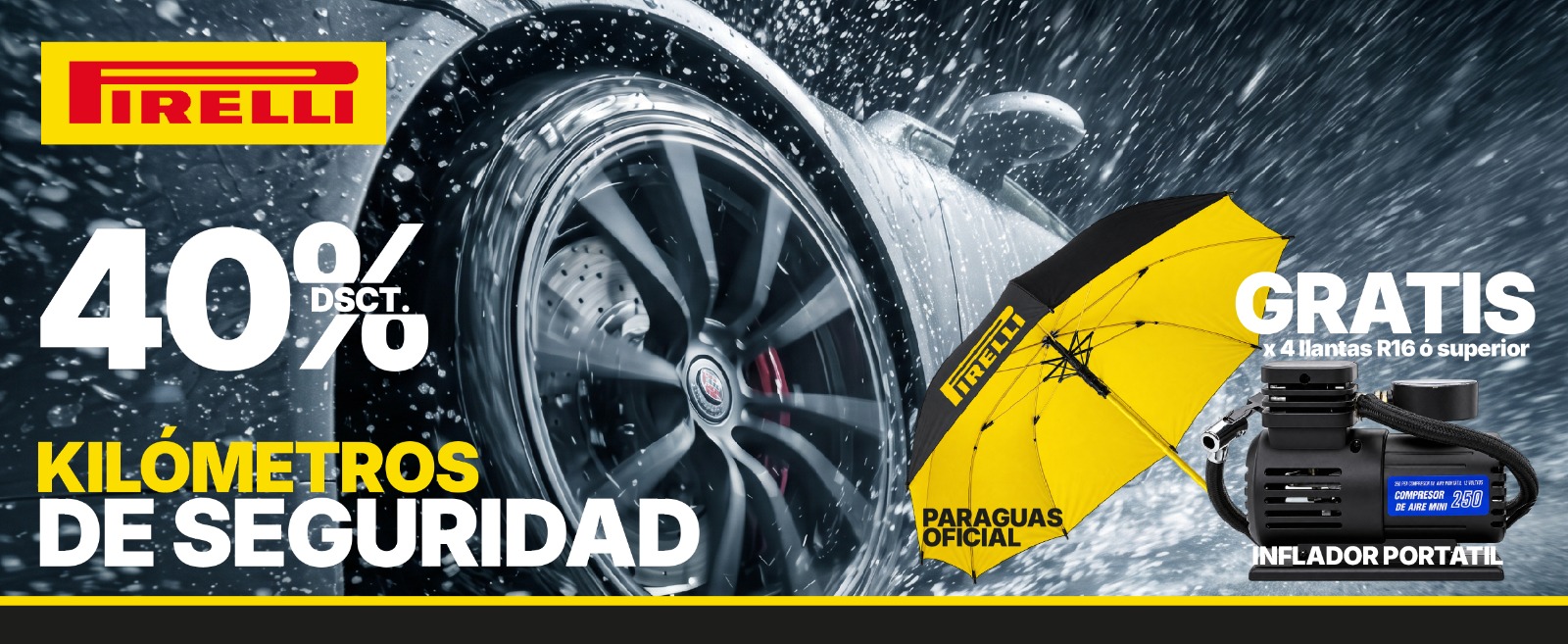 40% PIRELLI